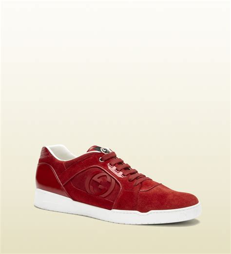 cheap red gucci shoes|red suede gucci shoes.